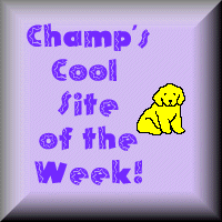 Champs Coolsite of the Week