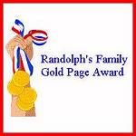 Randolph's Family Gold Award (Mar. 7 '97)