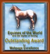 Equines Of The World Outstanding Award