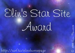 Elin's Star Site Award