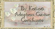 Adoption Certificate
