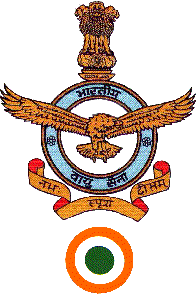 IAF Crest and Tricolour