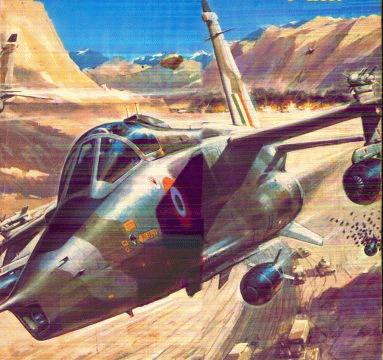 Jag droppng cluster bombs