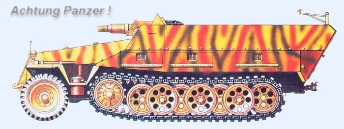 mittlere Sch�tzenpanzerwagen Sd.Kfz.251/9 Ausf D