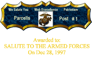 Parcells Post #1 Award