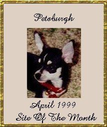 Petsburgh Site of the Month!