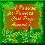 Parrots Cool Page Award