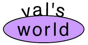 Val's World logo