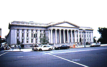 Treasury Building, Washington, DC - North wing designed by A. B. Mullett