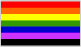 AIDS Memorial Rainbow Flag