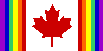 Canadian Rainbow Flag