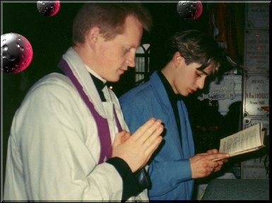 that's me and padre Victor