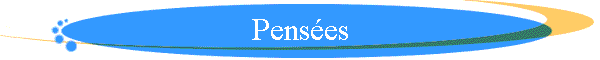 Pens�es