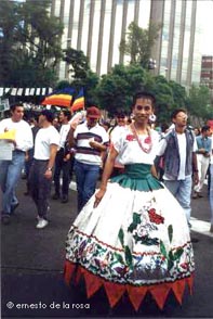 Una mexicana que fruta vend�a