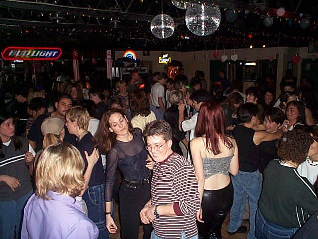 Crowded dance floor
