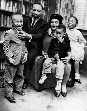 The King family in 1967