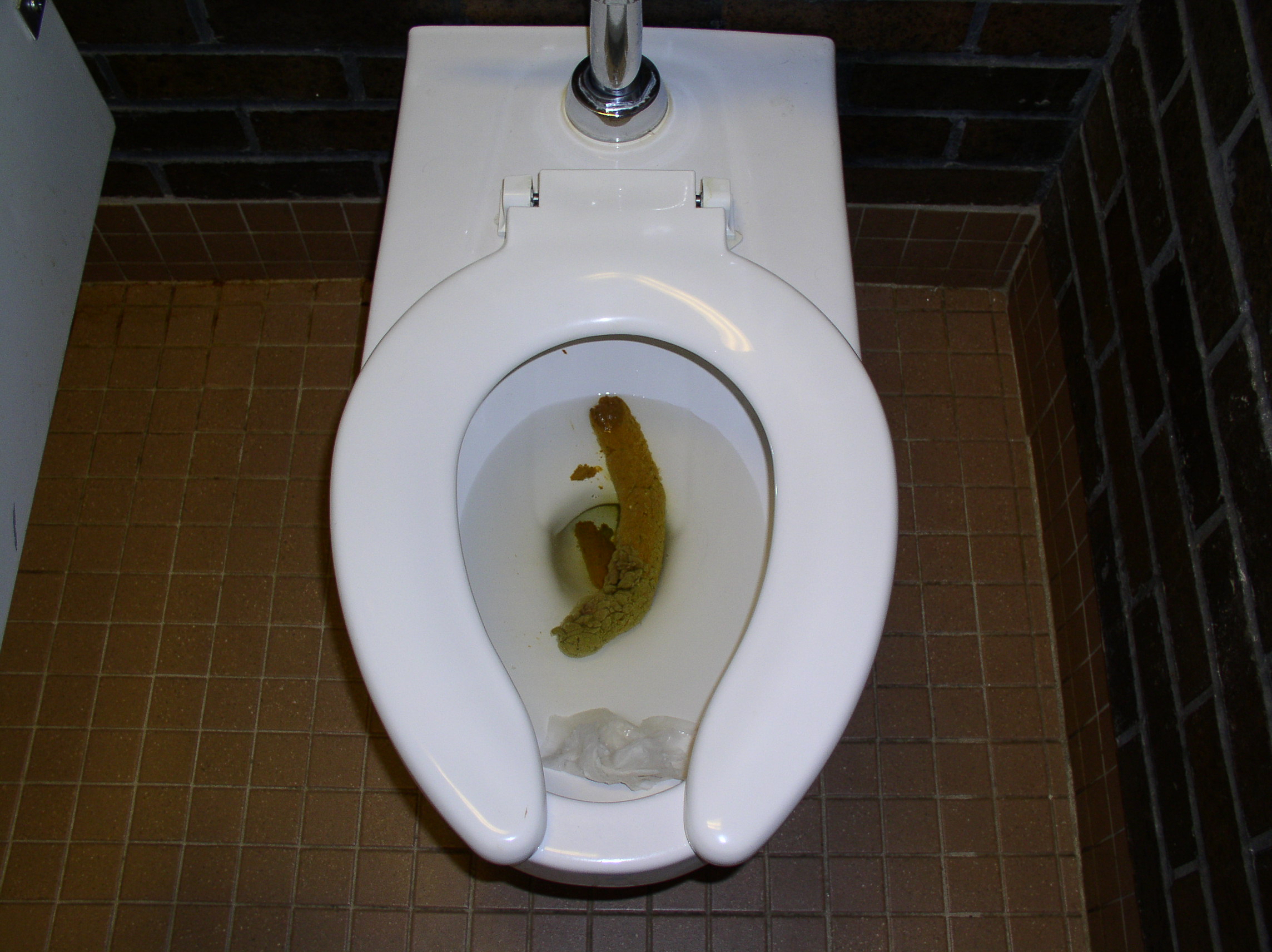 You should poop!