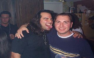 Alex aka Gene Simmons and Jason Brown