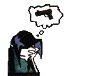Devi thinking of a nice handgun...^.^