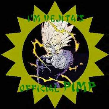 I'm Vegita's Official Pimp! ^_~