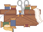 You can help teach sewing, whether it's a quilt, clothes, needlework, etc.
