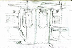 Number 1 subway train doors study