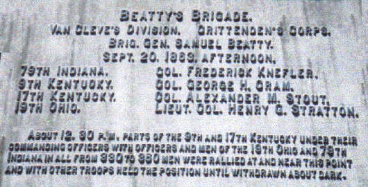 17th Memorial on Snodgrass Hill