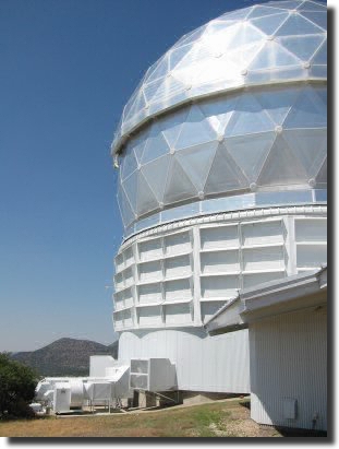 Outside the observatory
