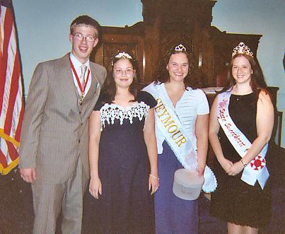 Jarrod Stewart MC, Bonnie Morgan Princess, Toniann Weddell Sweetheart, Kelly Fry State Sweetheart