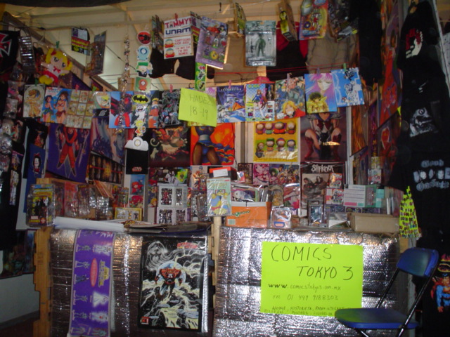 Stand de Tokyo3 en Jalapa Veracruz 