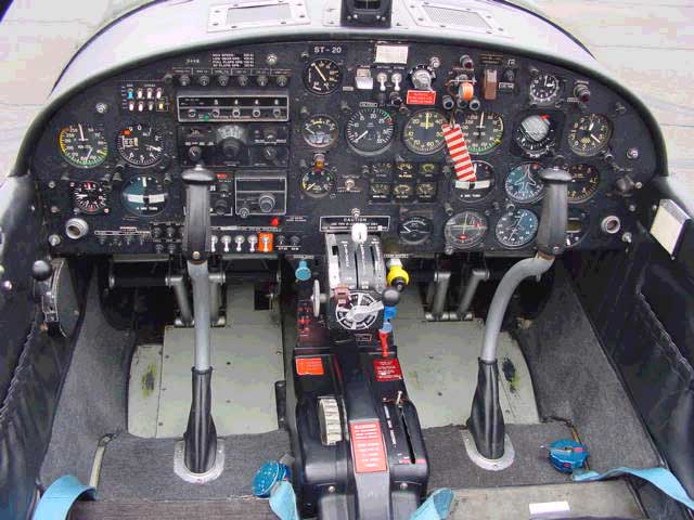 ST-20, BAFD instrument panel