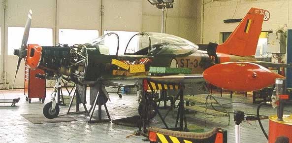 SF-34 before being repainted