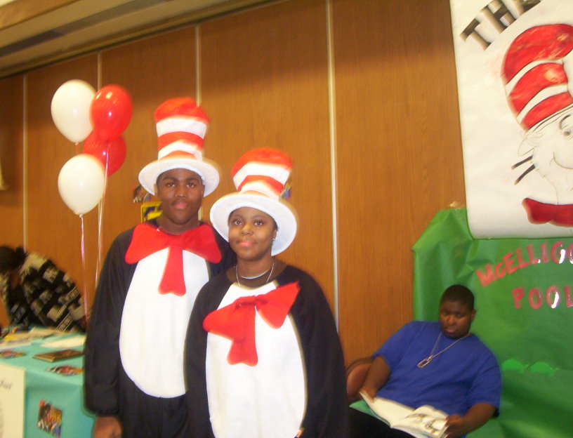 Youth Council volunteers with Read Across America event sponsored by the Forrest City Education Association