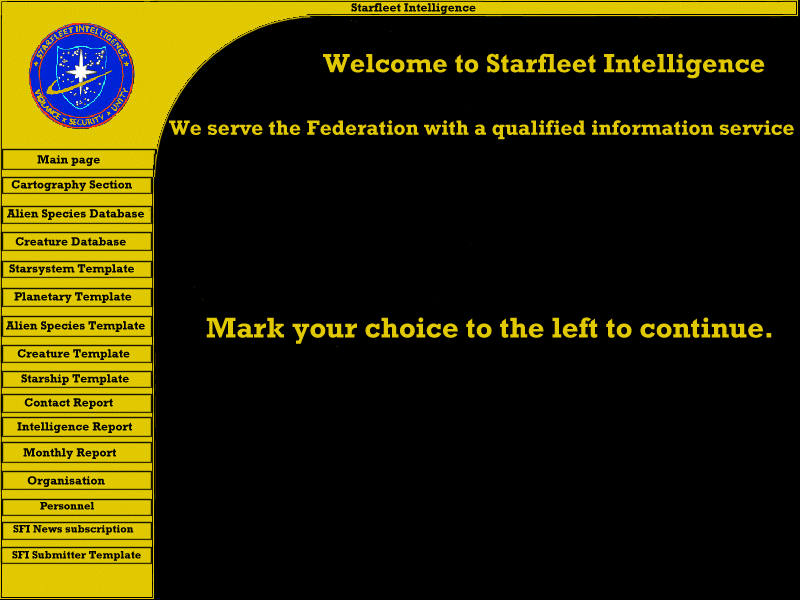 Starfleet Intelligence