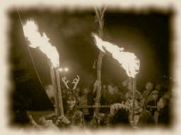 Torchlight procession