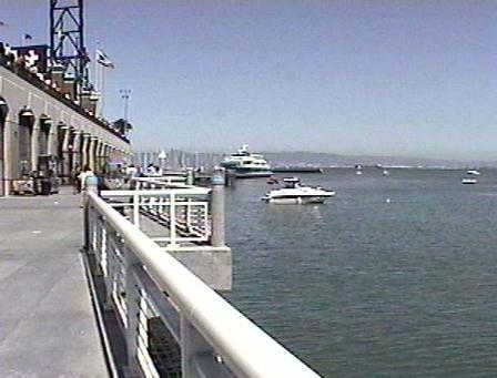 Back side of SBC Park