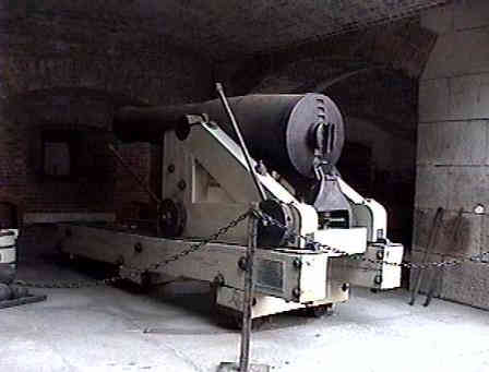 Rear of large 
cannon
