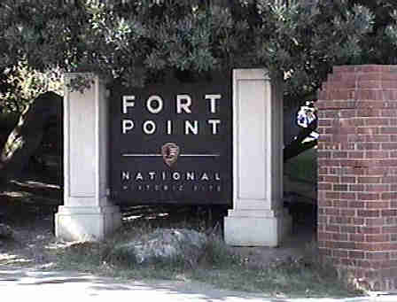 Sign at Fort Point