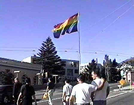 Castro Gay Pride 
Flag