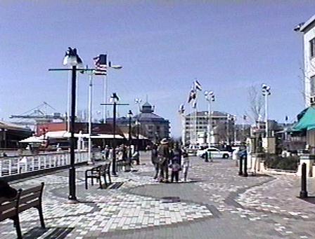 Heading back through Jack London Square.