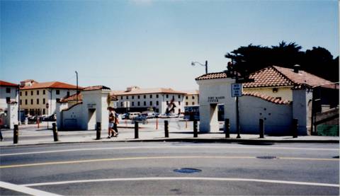Main entrance to Fort Mason