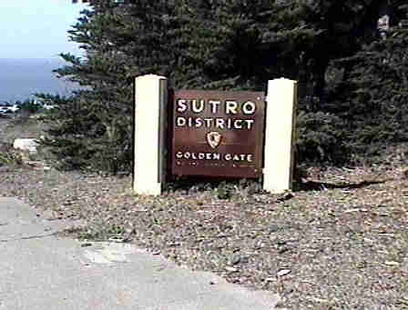 Sign at Sutro Baths