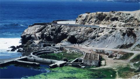 Sutro Baths cave entrance.