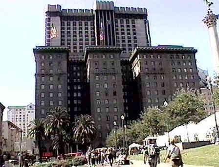 Front of Westin St. Francis Hotel