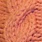 pink cabled hat