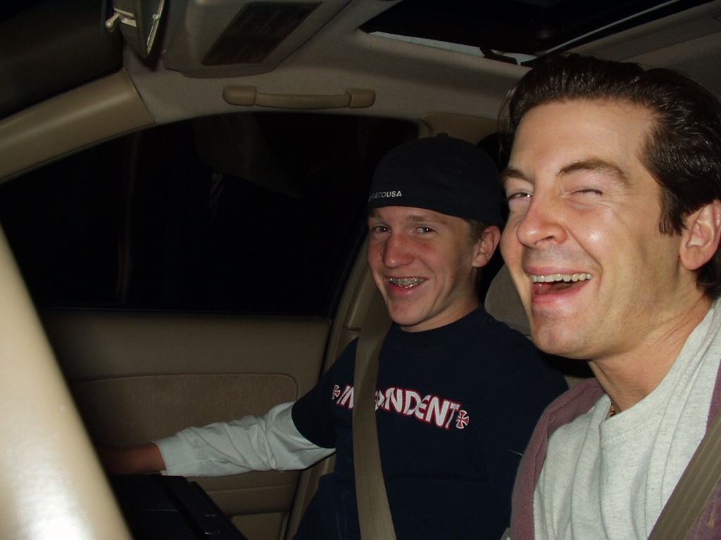 Stu and Brian - past old tymes..