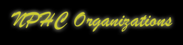 NPHC Organizations