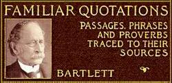 Image: Bartlett's Familiar Quotations logo