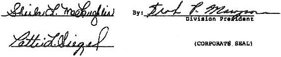 Deed Restriction Signatures