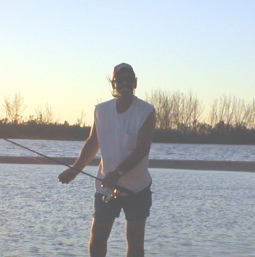 TONY FISHING AT FT. DESOTO....2003